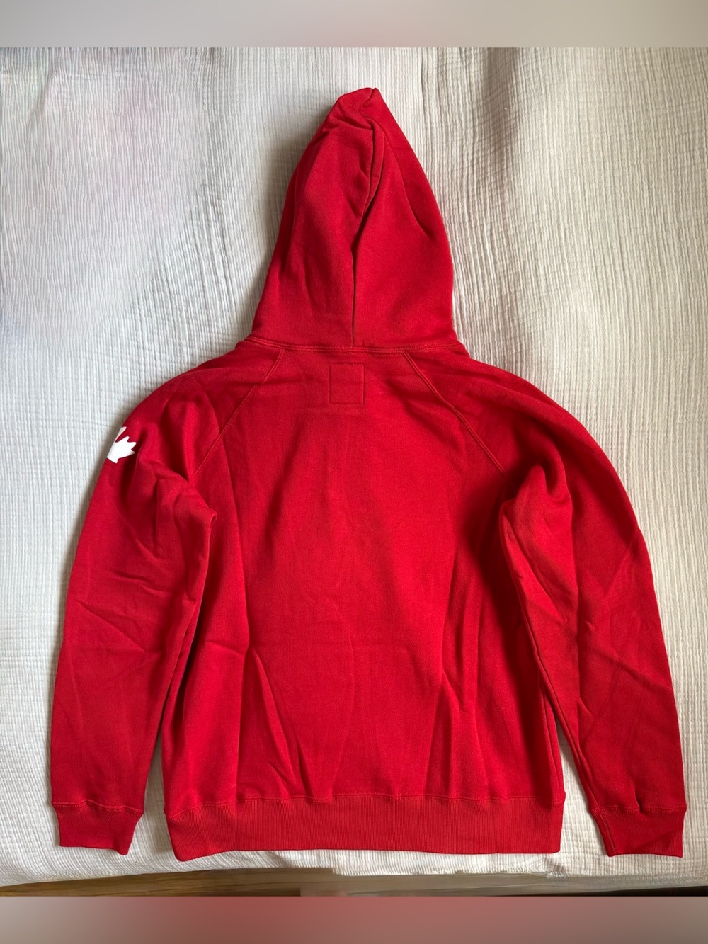 ROOTS Cooper Canada Kanga Hoodie in Sage Red (Unisex) - Picture 2 of 8